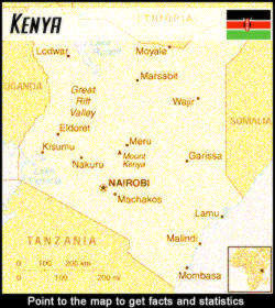 Map of Kenya