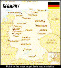 Map of Germany